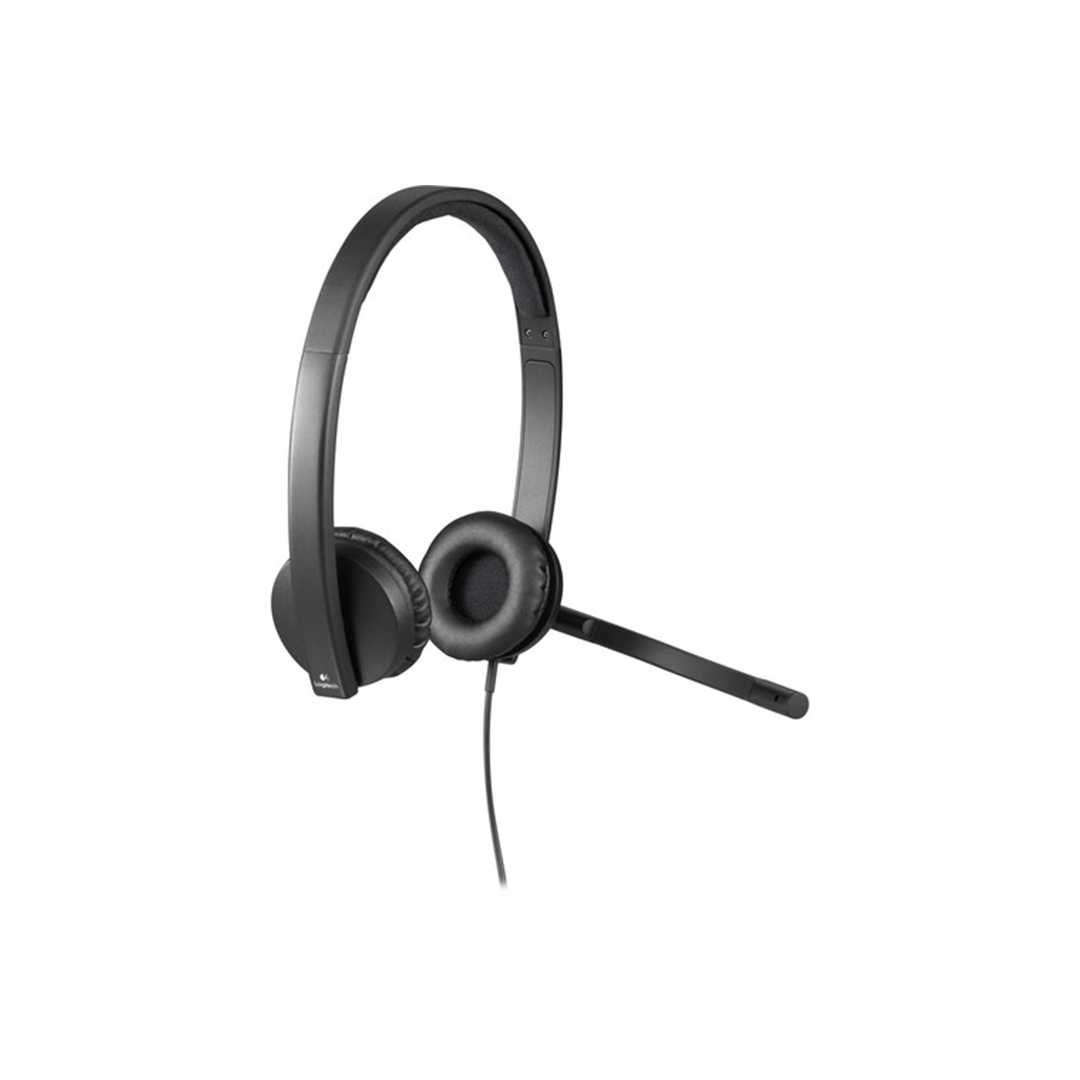 Logitech H570e Wired USB Stereo Headset in Qatar Logitech H570e Wired USB Stereo Headset in Qatar